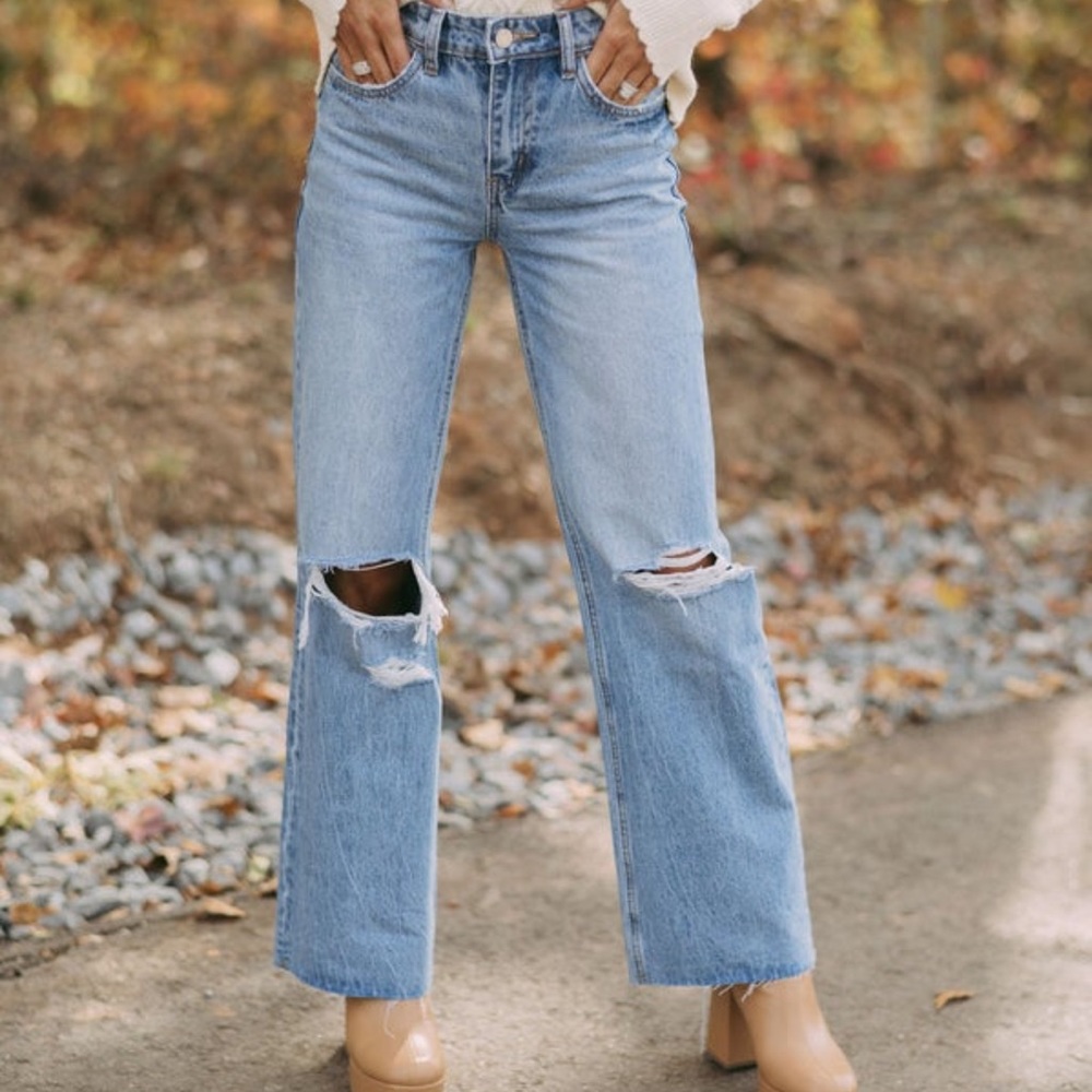 Vervet - Diana, high rise loose fit jeans - brand new with tags!